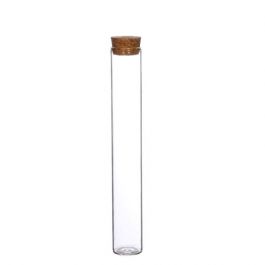 Reagenzgläser mit Korken Ø3 cm H: 20 cm (6 Stück) [IFS-29144]