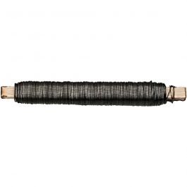 Blumendraht, Schwarz, Stärke: 0,5 mm, 50 m/ 1 Rolle [HOB517220]