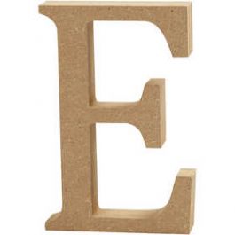 Buchstabe, E, H: 8 cm, Stärke: 1,5 cm, 1 Stck. [HOB56364]