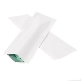 Plastikbeutel Mattweiß 3.8x12.7cm Verschweißbar (100 Stück) [CRB5W]