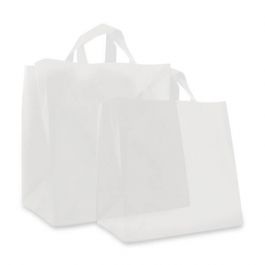 Snacktüten 21+15x19cm Weiß (250 Stück) [FP-DQL014]