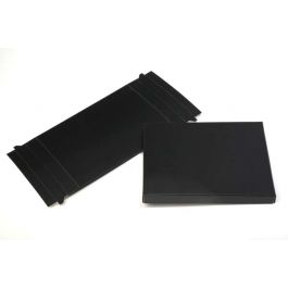 Pappschachteln Mattschwarz 12,4x2,5x17,1cm (25 Stück) [BK16]