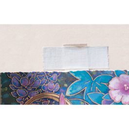 Gummiertes Leinen-Scharnierband 9.5x2.5x13.7cm (1 St.) [GLHT1]