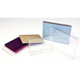 Klarsichtschachteln 14,9x2,5x22,7cm Kristallklar (25 Stück) [FB44]