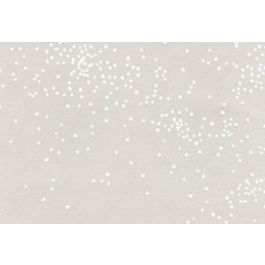 Bedruckte Beutel feine Punkte Weiß 10,2x6,4x24,1cm mit Seitenfalten (100 Stück) [G4SW]