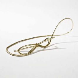 Dekogummi Metallisch Gold - 20cm (50 Stück) [8MG]