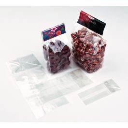 Blockbodenbeutel 10.2x7.6x25.4cm Transparent (100 Stück) [FGCC5]