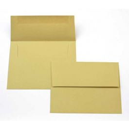 Umschläge Gold/Grün 22,2x14,6cm (50 Stück) [EC411]