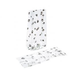 Bedruckte Beutel kleine Pfoten 10,2x6,4x24,1cm mit Seitenfalten (100 Stück) [G4PAW]