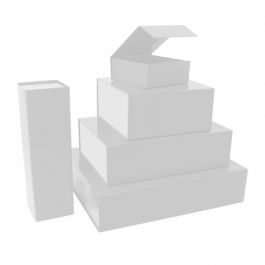 Magnetboxen 35x25x10cm Weiß (25 Stück) [FP-VPD032]