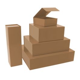 Magnetboxen 42.5x33.3x9.7cm Braun (25 Stück) [FP-VPD047]