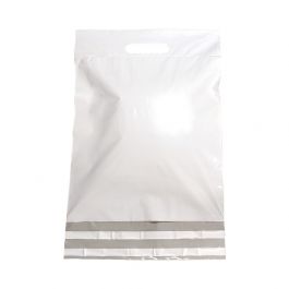 Kunststoff-Versandtaschen 30x40+7cm Weiß (250 Stück) [FP-VZQ028]