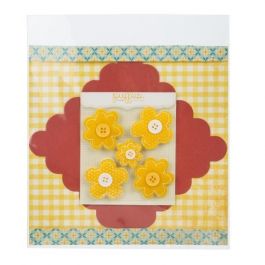 Klappenbeutel 18.3x17.9cm Hochtransparent (100 Stück) [B7X7SPC]