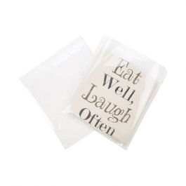 Klappenbeutel 21.5x21cm Hochtransparent (100 Stück) [B8X8]