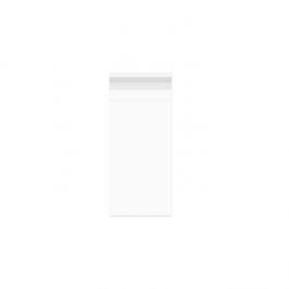 Klappenbeutel 36.7x87cm Hochtransparent (100 Stück) [B1434]