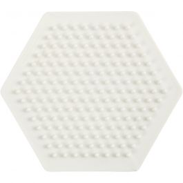 NABBI BioBeads Steckplatte, Sechseckig, Größe 8,5x8,5 cm, medium, 1 Stk [HOB-906784]