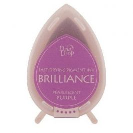Stempelkissen Brilliance Dew drops - Pearlescent Purple (1 St.) [BD-000-036]