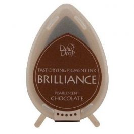 Stempelkissen Brilliance Dew drops - Pearlescent Chocolate (1 St.) [BD-000-076]
