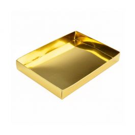 Pappschachtelböden Schimmer Gold 13.7x2.5x19.1cm (25 Stück) [SG15]