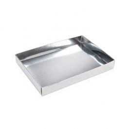 Pappschachtelböden Silber 13.7x2.5x19.1cm (25 Stück) [SS15]