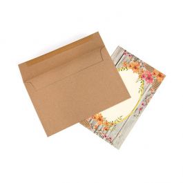 Umschläge Braun 22.2x14.6cm (50 Stück) [EB40]