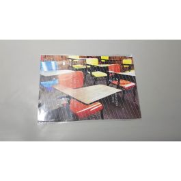 Transparente Schulfotobeutel 21x31cm mit permanentem Klebeband (100 Stück) [BSF2131]