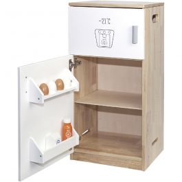 VIGA Spielzeugkühlschrank, H 79 cm, T 34 cm, B 40 cm, 1 Stk [HOB-908571]