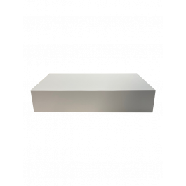 Catering-Boxen 21,5x6x45cm Weiß (125 Stück) [CBW4560]