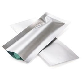 Plastikbeutel Matt Silber 3.8x10.2cm Verschweißbar (100 Stück) [CRB4S]