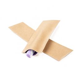 Kindersichere Einweg-Beutel Kraft 4x12.5cm (100 Stück) [CRB5K]