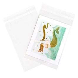 Klappenbeutel 21.4x31.1cm Hochtransparent (100 Stück) [B812]