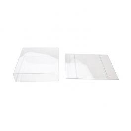 Aufschiebedeckel Transparent 10.3x2.7x10.5cm (25 Stück) [SC22]