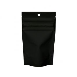 Kindersichere Standbodenbeutel Schwarz 7,9x5,1x13 cm (100 Stück) [CRP1MB]