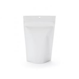Kindersichere Beutel Mattweiß 13x6.4x20.6cm (100 Stück) [CRP3MW]