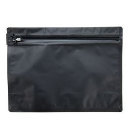 Plastikbeutel Mattschwarz 30.5x10.2x22.9cm mit kindsicherem Verschluss (10 Stück) [CRZ912B]