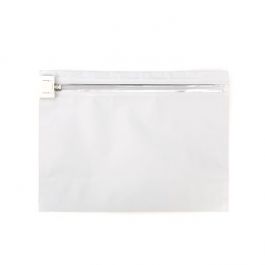 Plastikbeutel Mattweiß 30.5x10.2x22.9cm mit kindsicherem Verschluss (10 Stück) [CRZ912W]