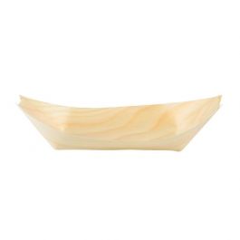 Schiffchen Holz für Fingerfood, 24,5 cm (1000 Stück) [GB-DCA01779]