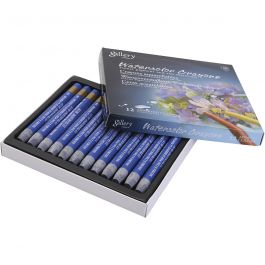 Gallery Aquarell-Kreide, Ultramarinblau, 12 Stk/ 1 Pck [HOB-427356]