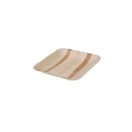 Quadratischer Teller Palmblatt 15x15cm (200 Stück) [GB-DTW05360]