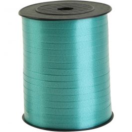 Kräuselband, B 5 mm, Petrol, 400 m/ 1 Rolle [HOB-557469]