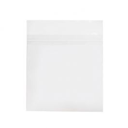 Umweltfreundliche Beutel 15.9x15.9 cm Transparent mit Schutzverschluss (100 Stück) [GC66PC]
