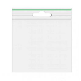 Druckverschlussbeutel Transparent 15x20cm mit Euroloch PE 50 Mikron (1.000 Stück) [2PEC1520E]
