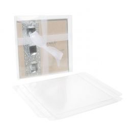 Klarsichtschachteln 15,6x1,6x15,4cm Kristallklar (25 Stück) [FB13]
