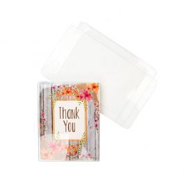 Klarsichtschachteln 11.1x1.6x14.3cm Transparent (25 Stück) [FB32]