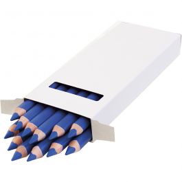 edu3 Jumbo-Buntstifte, Dicke 10 mm, Mine 6,25 mm, Dunkelblau, 12 Stk/ 1 Pck [HOB-408054]