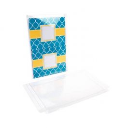 Klarsichtschachteln 14,9x1,3x22,7cm Kristallklar (25 Stück) [FB71]