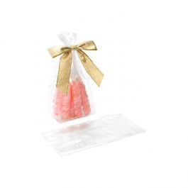 Blockbodenbeutel 7.6x2.5x16.5cm Transparent  (100 Stück) [FG6]