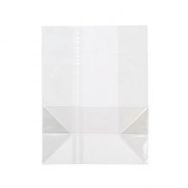 Blockbodenbeutel 17,8x10,2x22,9cm Klarsicht (100 Stück) [FG8]