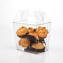 Klarsichtschachteln Take-Away-Stil 12.2x8.9x11.1cm (25 Stück) [FS284]