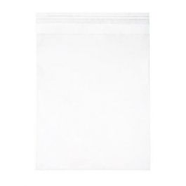 Umweltfreundliche Beutel 13.8x18.4cm Transparent - Premium (100 Stück) [GC75]